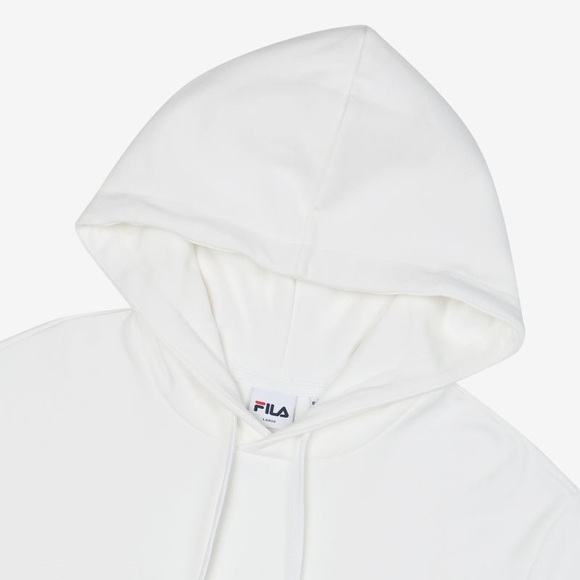BTS x FILA 2020 Fall Edition Off White Small Logo Hoodie - Picture 3 of 15